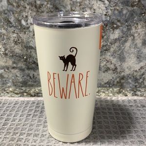 Rae Dunn BEWARE Tumbler